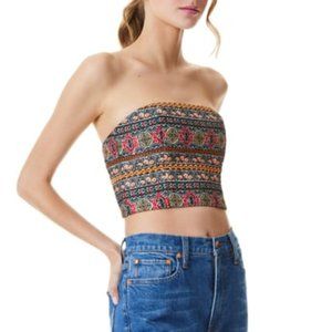 Alice + Olivia - CERESI EMBROIDERED BANDEAU